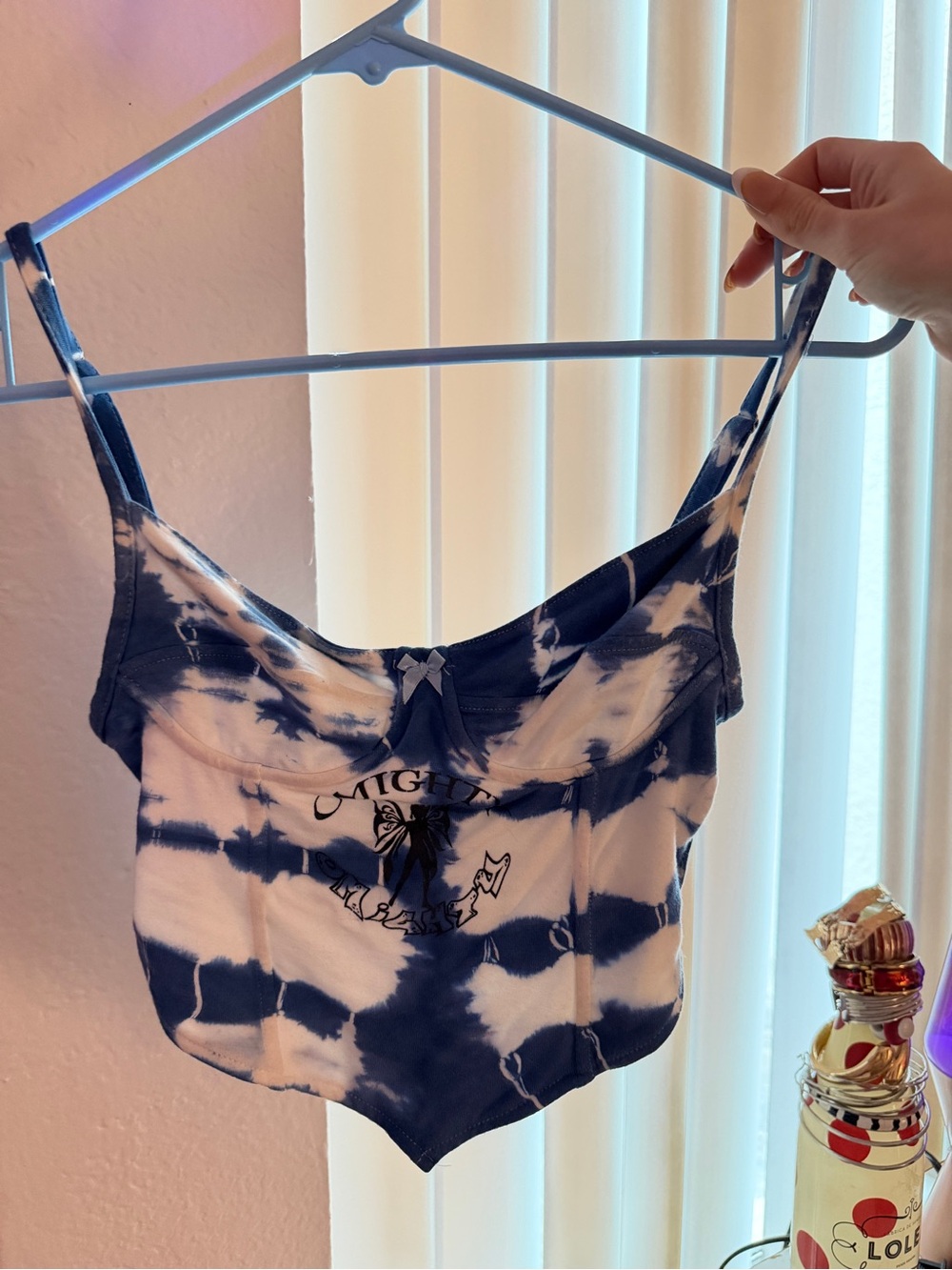 omighty tie Dye Cropped Tank Top